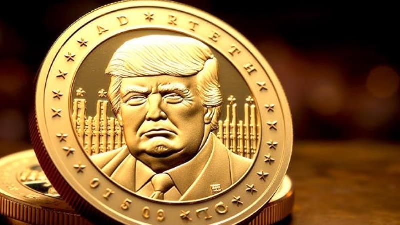 Trump coin meme